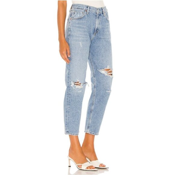 CITIZENS OF HUMANITY Marlee Relaxed Taper in Wash Moondust Size US 27 - Picture 12 of 13